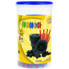 Clics Toys 4 közepes kerék + kiegészítők építőjáték készlet CK030 makett