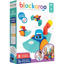 Clics Toys Blockaroo építőjáték - Hajó 10 darabos makett