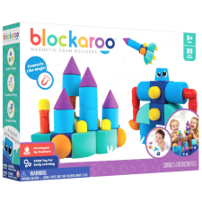Clics Toys Blockaroo építőjáték - Kastély 35 darabos makett
