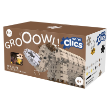 Clics Toys Nano Clics Wildlife Builders építőjáték készlet 250 darabos makett