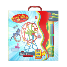 Clics Toys Spaghetteez Fusilli Wheel építőjáték készlet 106 darabos makett