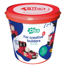 Clics Toys Tűzoltó járművek építőjáték készlet CB197 makett