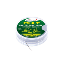 Climax CULT CARP HUNTERSBRAID HEAVY SINKING HOOKLINK 20m 20lb Weed Green horgászzsinór