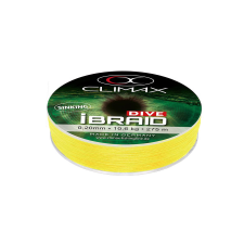 Climax iBRAID DIVE SINKING FLUO YELLOW 135m 0.18mm 9.5kg horgászzsinór