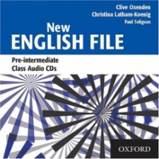 Clive Oxenden, Christina Latham-Koenig, Paul Seligson NEW ENGLISH FILE PRE-INTERMEDIATE CD nyelvkönyv, szótár
