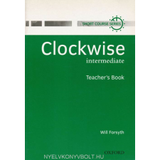 CLOCKWISE INTERMEDIATE TB nyelvkönyv, szótár