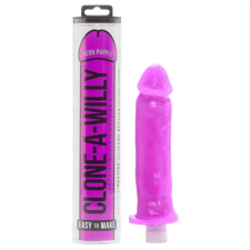  Clone-a-Willy - péniszmásoló szett vibrátorral (lila) erotikus ajándék
