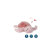  Cloud b Baba zenélő plüss Tranquil projektoros éjjeli fénnyel - Teknős