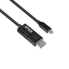CLUB3D cac-1557 USB C Displayport 1.4 Fekete kábel és adapter