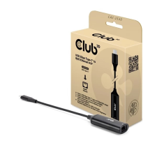 CLUB3D CAC-2530 USB-C 3.1 UTP Átalakító 5Gbps fekete kábel és adapter
