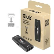 CLUB3D Displayport 1.4 4K120Hz HBR3 Active Repeater (CAC-1007) kábel és adapter