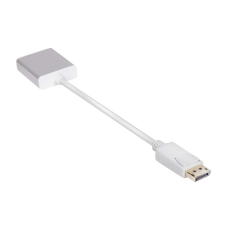 CLUB3D Displayport - D-Sub adapter Fehér kábel és adapter