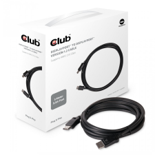 Club3D DisplayPort - DisplayPort ver1.2 kábel 3m Black kábel és adapter
