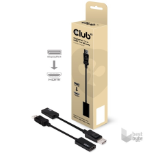CLUB3D Displayport - HDMI 1.4 passive 3D adapter audió/videó kellék, kábel és adapter