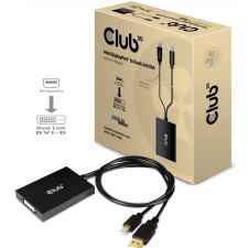 CLUB3D Mini DisplayPort DVI-D Átalakító Fekete 60cm CAC-1130 kábel és adapter