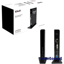 CLUB3D SenseVision USB 3.0 Dual Display Docking Station laptop kellék