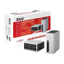 CLUB3D SenseVision USB 3.0 Mini Dokkoló állomás Ezüst laptop kellék