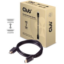 CLUB3D Ultra High Speed HDMI Cable 10K 120Hz 48Gbps M/M 3m Black kábel és adapter
