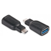 CLUB3D USB 3.1 Type C USB 3.0 Átalakító Fekete 5cm CAA-1521