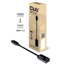 Club 3D CLUB3D - Displayport 1.4 - HDMI 2.0b adapter - CAC-1080 kábel és adapter