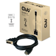 Club 3D Club3d dvi - hdmi 1.4 átalakító kábel, 2m /cac-1210/ kábel és adapter
