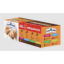  Club 4 Paws Premium Alutasakos Macskaeledel Multipack 48*85g macskaeledel