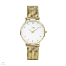 Cluse Minuit Mesh Gold White női óra - CW0101203007 karóra