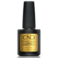 CND Shellac Duraforce Top Coat fedőlakk 15 ml lakk zselé