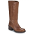 Coach Magas sarkú csizmák TALL LEATHER BOOT Barna 38