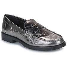 Coach Mokkaszínek JOCELYN CRINKLE METALLIC LOAFER Szürke 36 1/2 női cipő