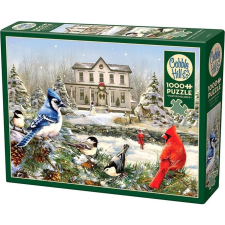 Cobble Hill 1000 db-os puzzle - Country House Birds (40039) (0625012400398) puzzle, kirakós