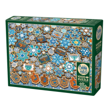 Cobble Hill 1000 db-os puzzle - Hanukkah Cookies (40125) puzzle, kirakós