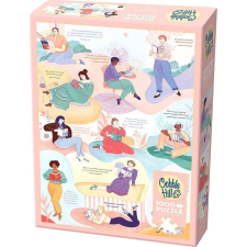 Cobble Hill 1000 db-os Puzzle - Literary Women (40106) (0625012401067) puzzle, kirakós