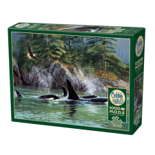 Cobble Hill 1000 db-os puzzle - Orcas (40183) puzzle, kirakós