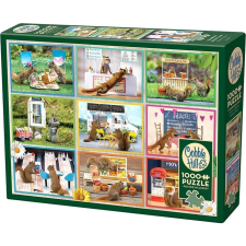 Cobble Hill 1000 db-os Puzzle - Squirrels Around Town 40297 (0625012402972) puzzle, kirakós