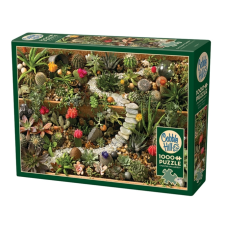 Cobble Hill 1000 db-os puzzle - Succulent Garden (40087) puzzle, kirakós