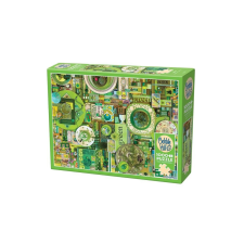  Cobble Hill 1000 db-os puzzle - The Rainbow Project - Green (40059) puzzle, kirakós