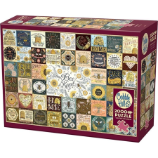Cobble Hill 2000 db-os Puzzle - Bee Kind (49019) (0625012490191) puzzle, kirakós