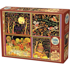 Cobble Hill 275 db-os Easy Handling Puzzle - Aurumn Reflections (48031) (0625012480314) puzzle, kirakós