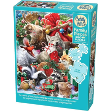 Cobble Hill 350 db-os Puzzle - Festive Friends 47035 (0625012470353) puzzle, kirakós