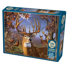 Cobble Hill 500 db-os puzzle - Deer and Pheasant (45055) puzzle, kirakós