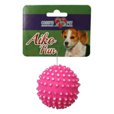 COBBYS PET AIKO FUN Tüskés labda 6,5cm gumijáték kutyáknak kutyafelszerelés
