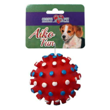 COBBYS PET AIKO FUN Tüskés labda 8,5cm gumijáték kutyáknak kutyafelszerelés