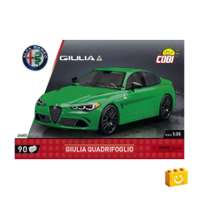 Cobi Alfa Romeo zöld 1:35 90db. 24605 makett