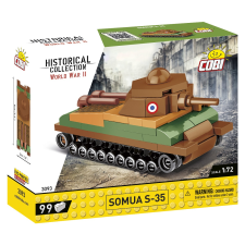 Cobi Blocks Somua S-35 Tank 99 darabos építőkészlet (3093) készségfejlesztő