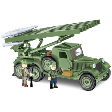 Cobi BM-13 Katyusha (ZIS-6) rakétavető 440 darabos építő készlet (2280) készségfejlesztő