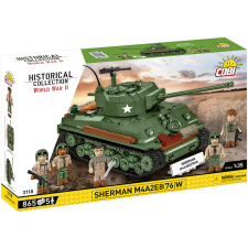 Cobi Klocki Blocks Sherman M4A2E8 865 blocks barkácsolás, építés