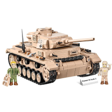 Cobi Panzer III Ausf. J harckocsi 780 darabos építő készlet barkácsolás, építés