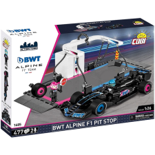 Cobi Toys COBI: BWT Alpine F1 boxutca versenyautóval építőjáték (1685) barkácsolás, építés