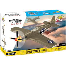 Cobi Toys COBI: Mustang P-51B repülő építőjáték (5869) barkácsolás, építés